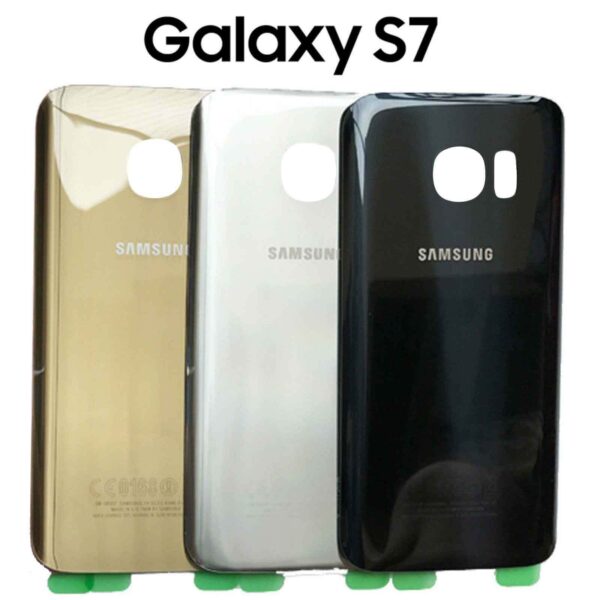 VETRO POSTERIORE SCOCCA Samsung Galaxy S7 G930F BACK COVER Bianco White - Bianco