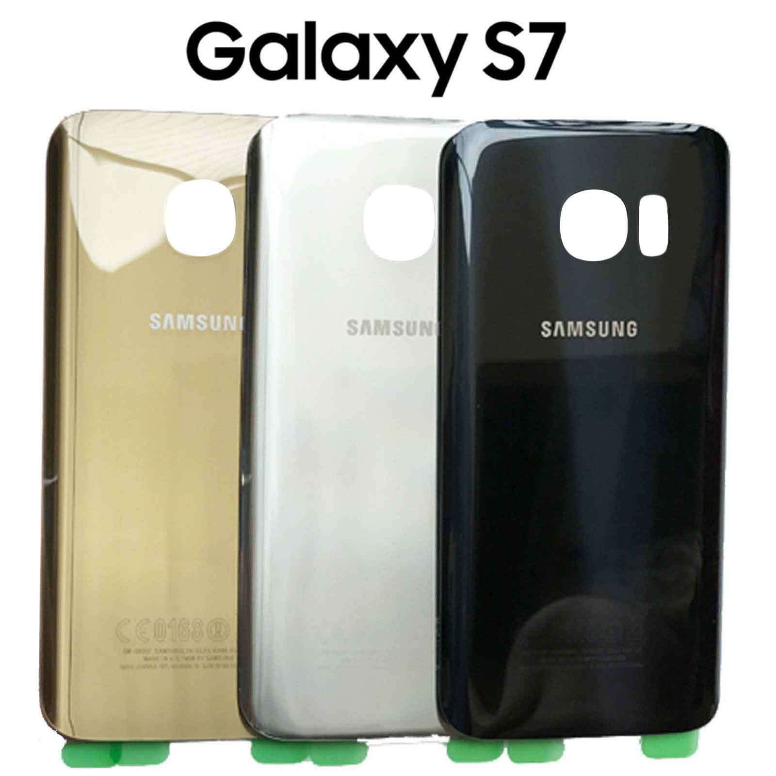 VETRO POSTERIORE SCOCCA Samsung Galaxy S7 G930F BACK COVER Bianco White